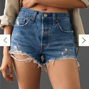 Levi Original 501 Jean Shorts - Size 28